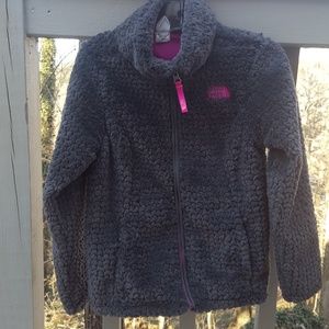 NWOT The North Face Girls Laurel Fleece Jacket